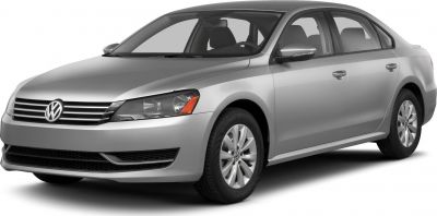Silver mid-size sedan front side view with alloy wheels and modern headlights.