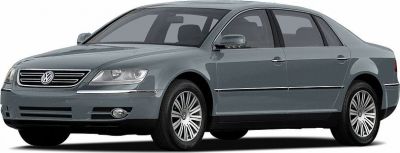 Silver luxury sedan with extended wheelbase and sleek profile