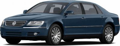 Front side view of a luxury sedan with elongated wheelbase and sleek design