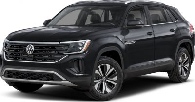 Modern SUV front grille and headlights with alloy wheels