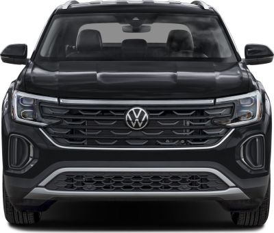 SUV front with modern grille and LED headlights