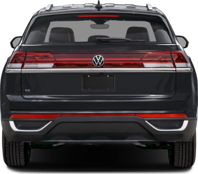 Rear view with LED tail lights and distinct rear trim design