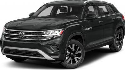 Front three-quarter view of an SUV with LED headlights and alloy wheels