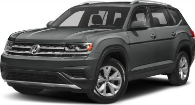 Front angle view of SUV with grille, headlamps, and alloy wheels
