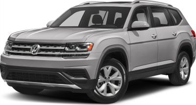 Front and side view of SUV with bold grille and LED headlights