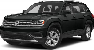 Black SUV front-side view with LED headlights and modern grille