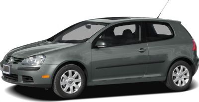 Side profile of a compact 3-door hatchback with alloy wheels