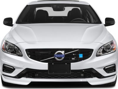 Front view with grille, headlights, and Polestar badge