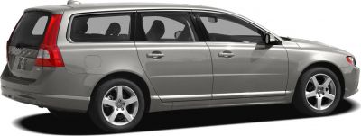 Side view of estate with alloy wheels and distinctive rear tail lights