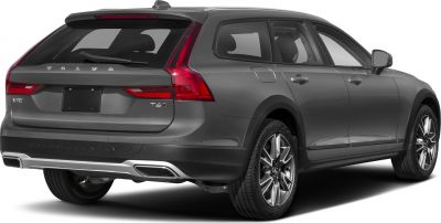 Rear and side view with taillights and alloy wheels.