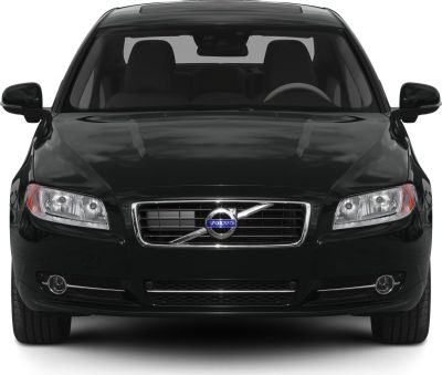 Front view featuring grille, headlights, and fog lights