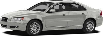 Side view of a sleek silver luxury sedan with roof rails and alloy wheels