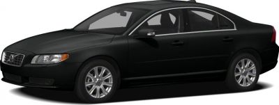 Black luxury sedan with sleek elegant design and modern facelift features.