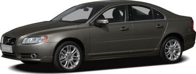 Front side profile with alloy wheels of a modern sedan