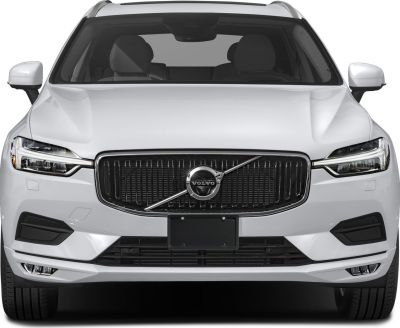 Distinctive front grille and LED headlights of a modern SUV