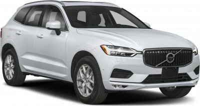 Front and side profile with LED headlights and grille