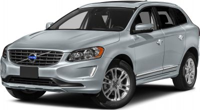 Silver mid-size SUV front side view with distinctive grille and alloy wheels