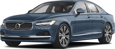 Front grille, LED headlights, luxury sedan front side view