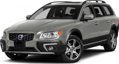 Front side view of SUV with alloy wheels and rugged lower cladding