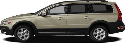 Side view with black cladding and alloy wheels