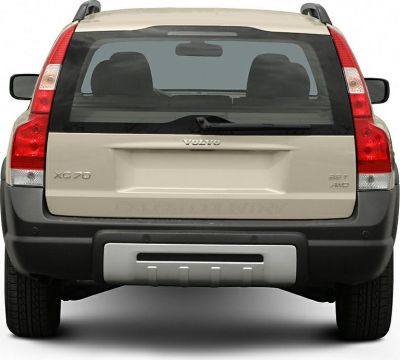 Rear view showing tail lights, rear windshield, and bumper details