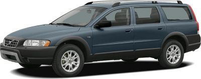 Side profile of rugged wagon with roof rails and alloy wheels