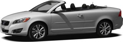 Silver convertible with sleek side profile and alloy wheels