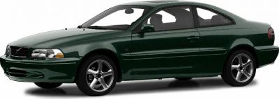 Side profile of a 1990s coupe with alloy wheels