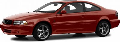 Sleek two-door coupe with alloy wheels