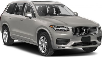 Modern LED headlights and bold front grille design on a premium SUV.
