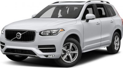 Front side view of white SUV with alloy wheels
