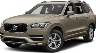 SUV front-side view with vertical grille and sharp headlights