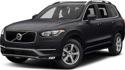 Front 3/4 view of mid-size SUV with distinctive grille and alloy wheels