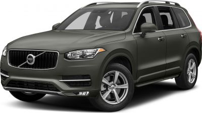 Front side view of an SUV with distinctive grille and alloy wheels