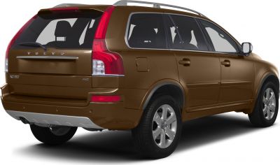 Rear side view with vertical tail lights and AWD badge