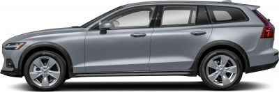 Side profile with alloy wheels and crossover styling