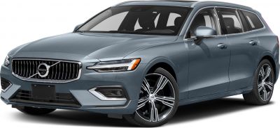 Front grille, LED headlights, alloy wheels of modern wagon