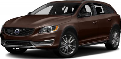 Brown Volvo V60 I Cross Country front and side with alloy wheels
