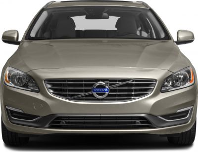 Front grille and headlights from a mid-size vehicle