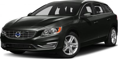 Front angled view of estate car showing headlights and alloy wheels