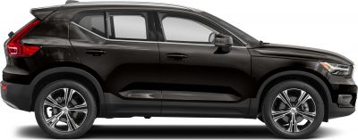 Side profile of a modern compact SUV with alloy wheels and tinted windows