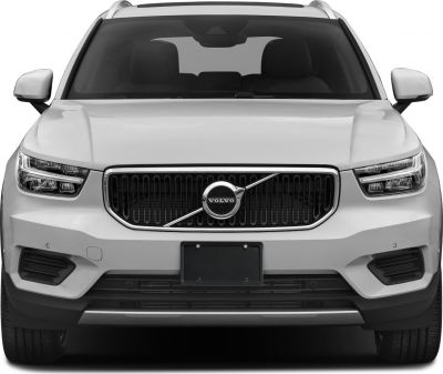 Front view showcasing grille and headlights