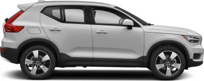 Side profile of compact SUV with modern alloy wheels and sleek body lines