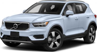 Front and side profile of compact SUV with LED headlights and alloy wheels