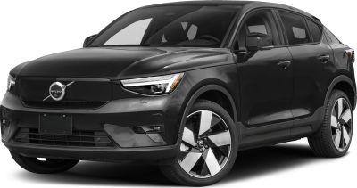 2022 Volvo C40 Recharge 3/4 front-left view