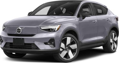 Front view with LED headlights and alloy wheels
