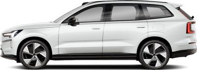 Sleek side profile with modern aerodynamic design and striking wheels