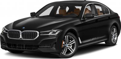 Front view with kidney grille, LED headlights, and alloy wheels.