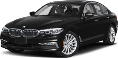 Front-side BMW sedan with LED headlights and alloy wheels