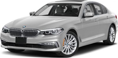 Front angle view with kidney grille and LED headlights